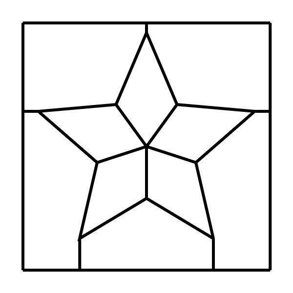 Five Point Star Blocks