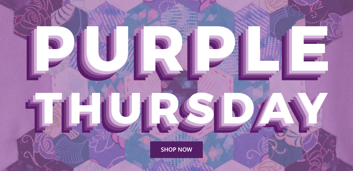 Purple Thursday: Hexie Hoodie