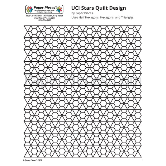 UCI Stars Design Sheet (FREE PDF Download)