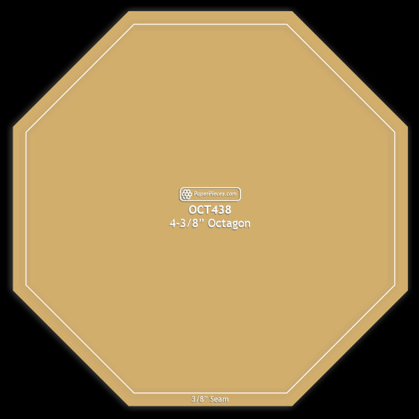 4-3/8" Octagon