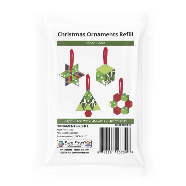 Christmas Ornaments by Paper Pieces
