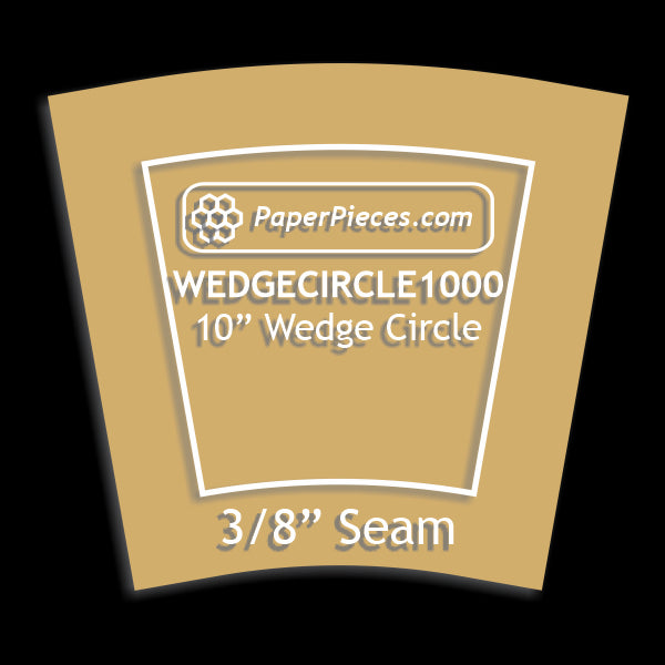 10" Wedge Circle