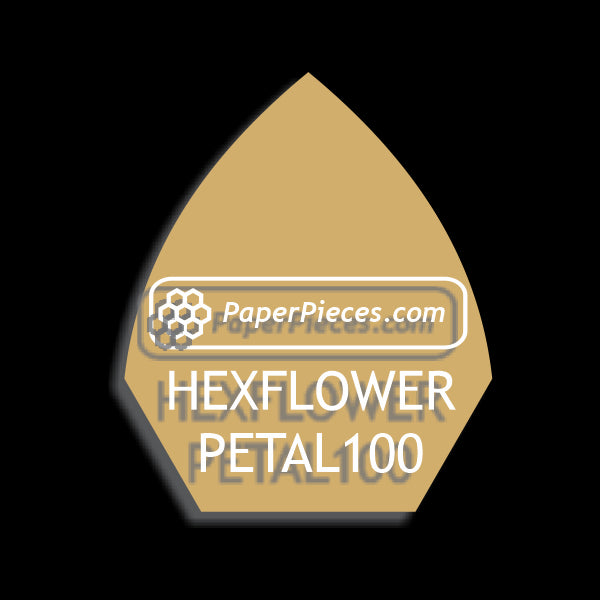 1/2" Hexagon Flower Petals