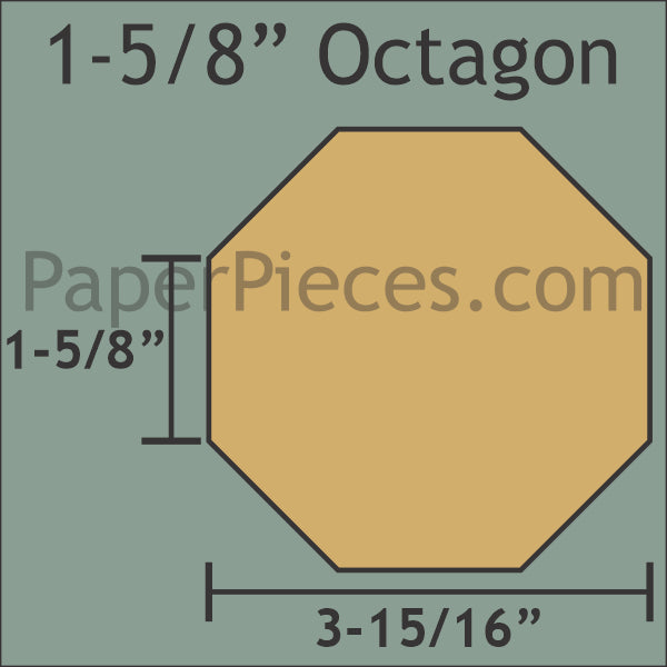 1-5/8" Octagon