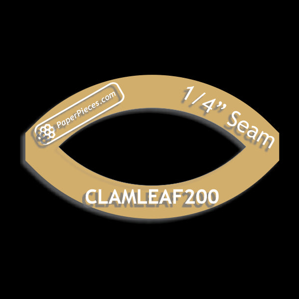 2" Clam Leaf