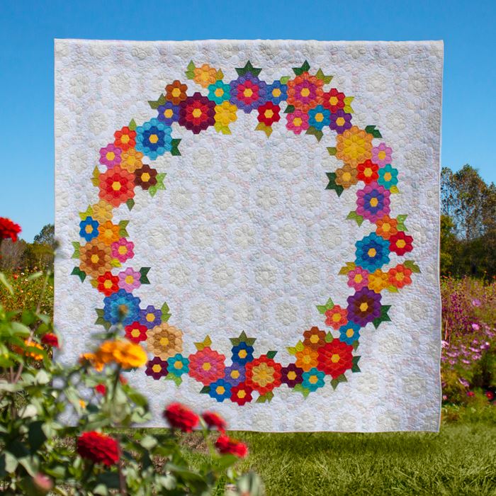 Homage to Grandmother's Flower Garden by Katja Marek