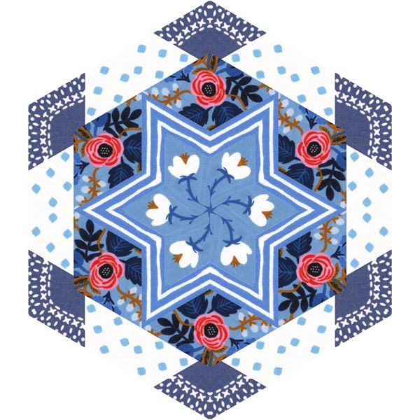 Pyegreave Rosette by Florence Knapp