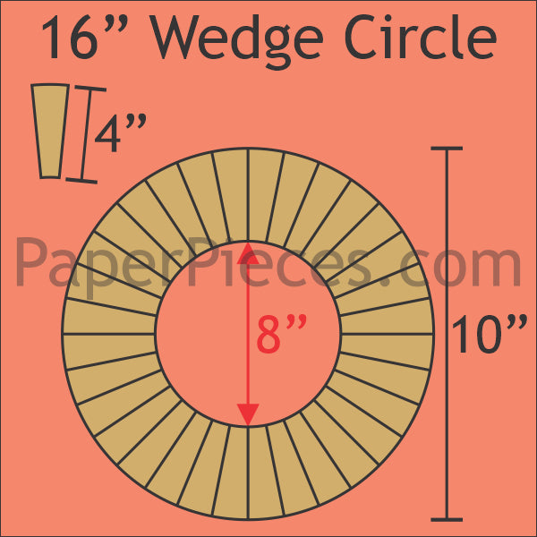 16" Wedge Circle