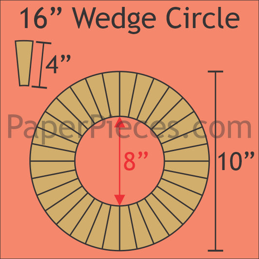 16" Wedge Circle