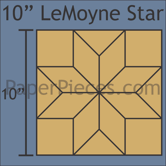 10" LeMoyne Star