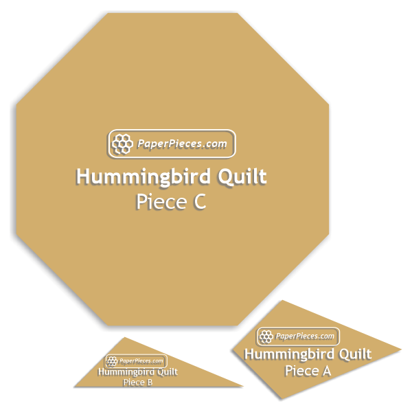 Hummingbird Quilt by Paper Pieces®