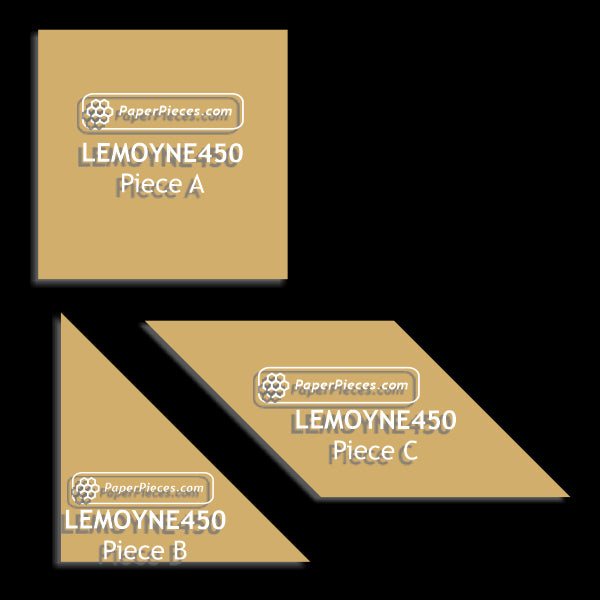 4-1/2" LeMoyne Star