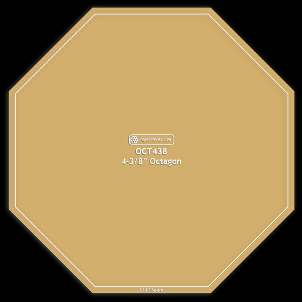 4-3/8" Octagon