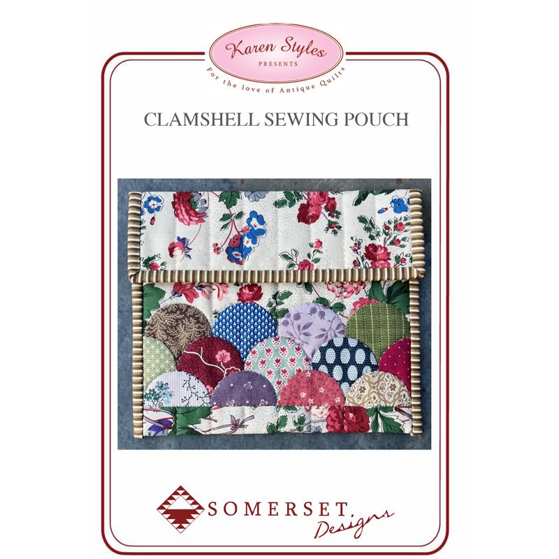 Clamshell Sewing Pouch Patten by Karen Styles