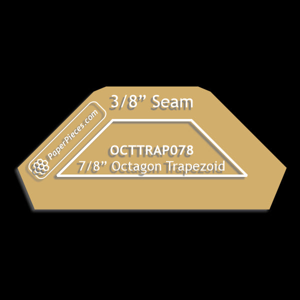 7/8" Octagon Trapezoid