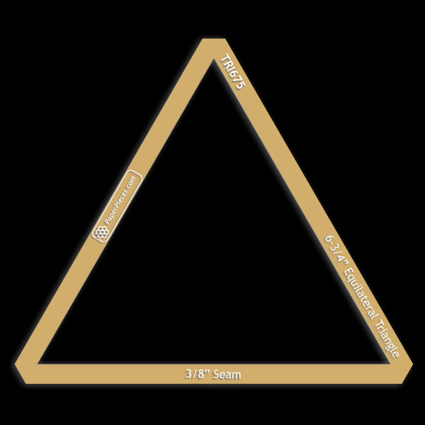 6-3/4" Equilateral Triangle