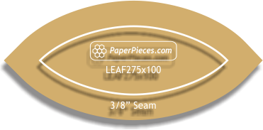 2-3/4" X 1" Leaf