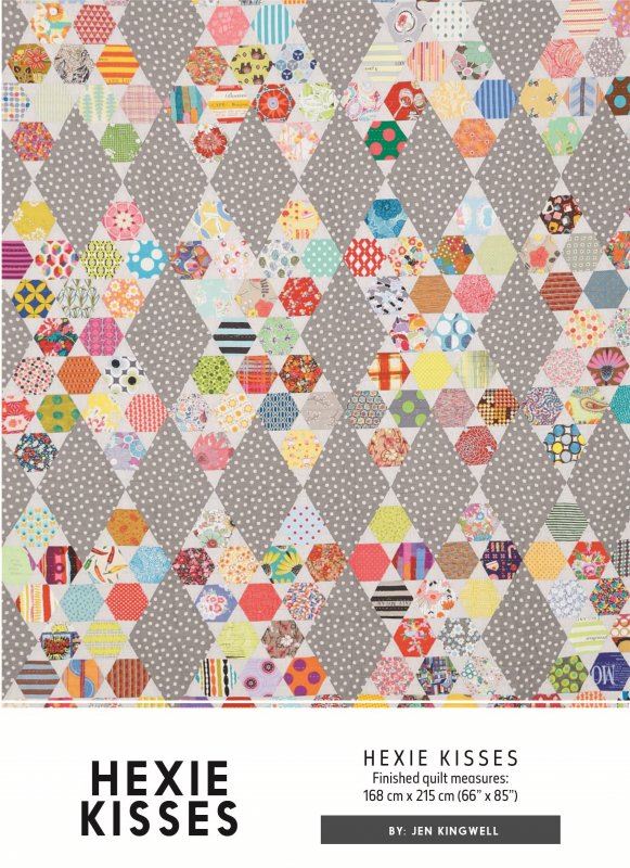 Hexie Kisses Pattern by Jen Kingwell (Pattern Only)