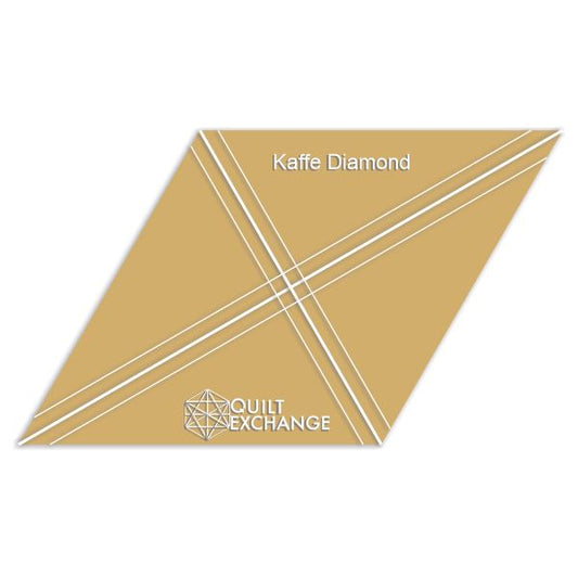 10" Kaffe Diamond With No Seam for ZIg Zag Quilt