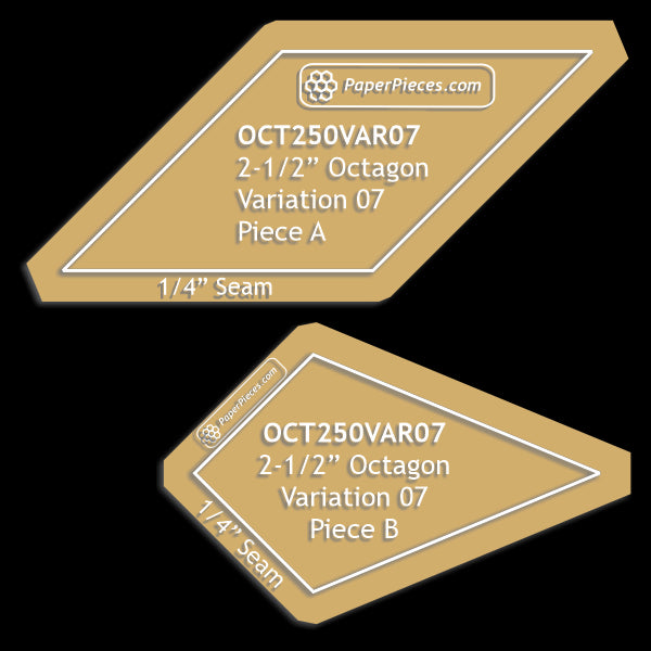 2-1/2" Octagon Variation 07