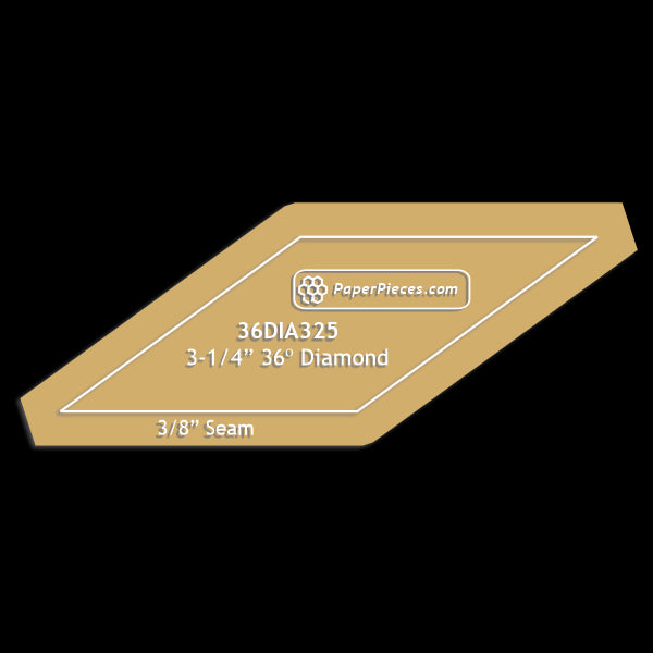 3-1/4" 36 Degree Diamond