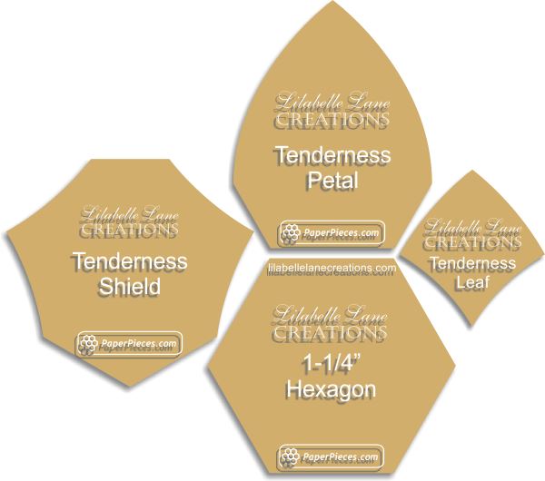 Tenderness Quilt by Sharon Burgess