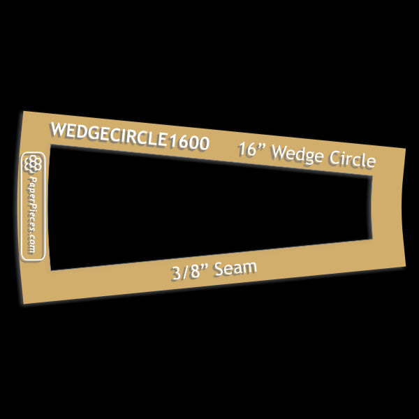 16" Wedge Circle