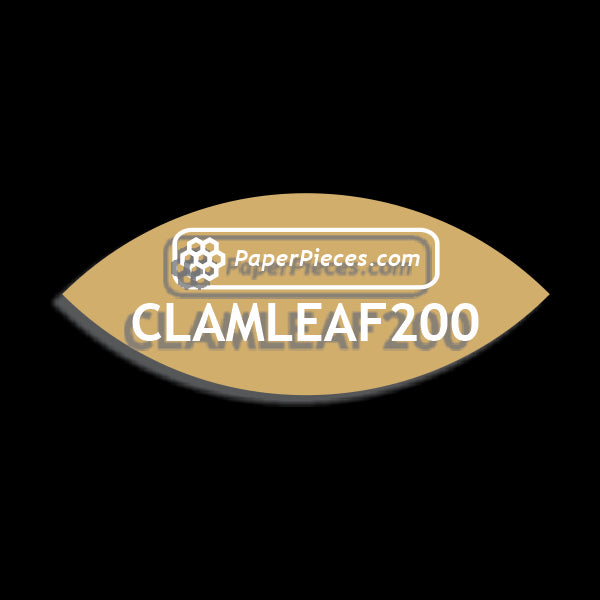 2" Clam Leaf