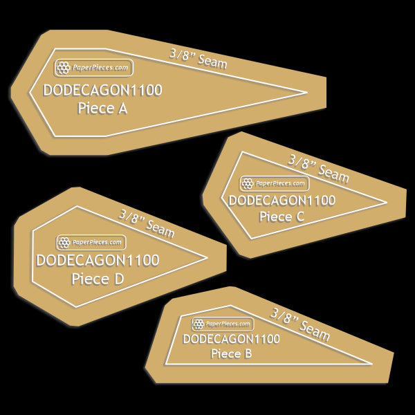 11" Dodecagon Block
