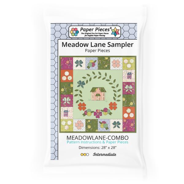 Meadow Lane Sampler Pattern and Paper Piece Pack