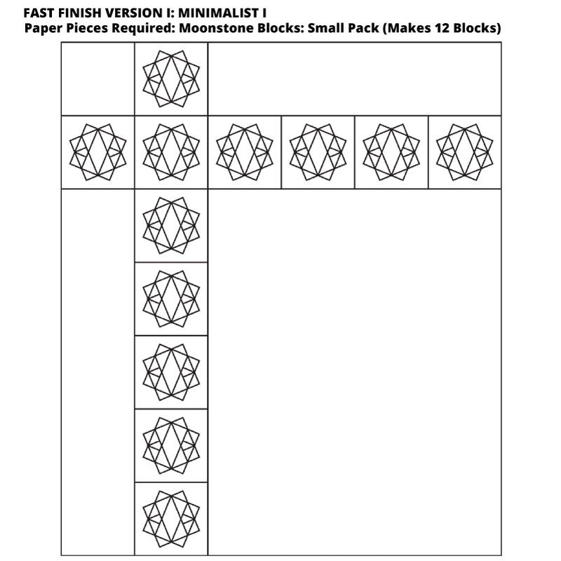 Moonstone by Giucy Giuce: Fast Finish Pieces & Templates