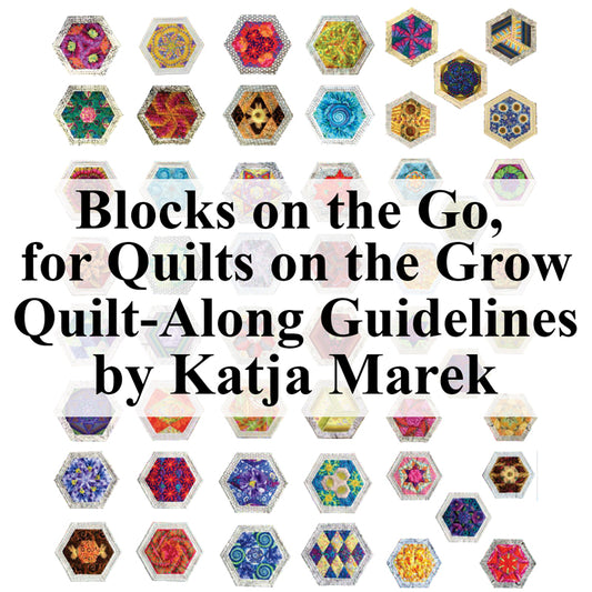 Blocks on the Go for Quilts on the Grow Guidelines by Katja Marek (Free PDF Download)