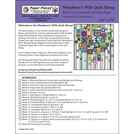 Wanderer's Wife EPP Supplemental QAL Instructions