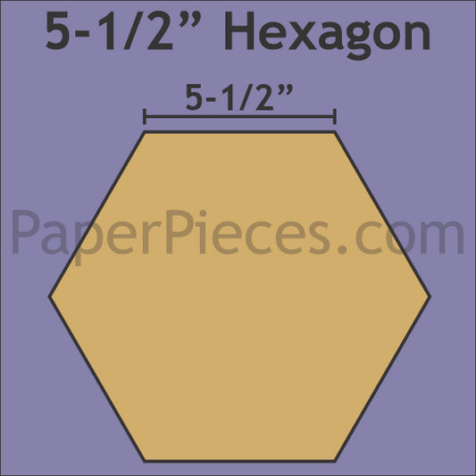 5-1/2" Hexagon
