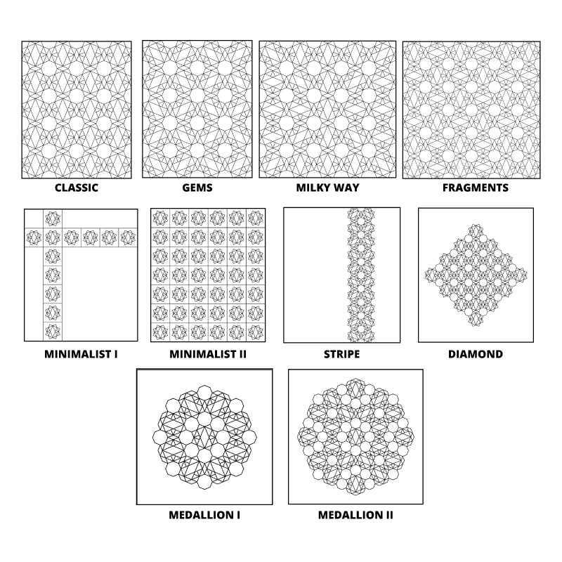 Moonstone Pattern: Classic & Fast Finish Pattern Only