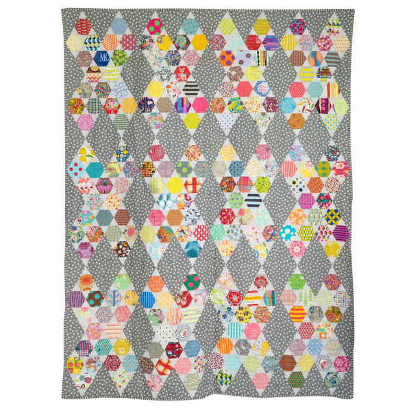 Hexie Kisses Quilt Pattern | Jen Kingwell EPP Design – Paper Pieces