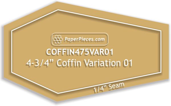 4-3/4" Coffin Variation 01