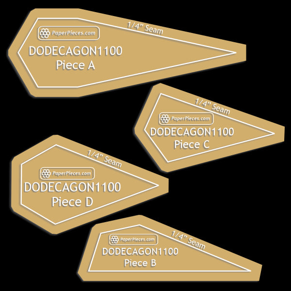 11" Dodecagon Block
