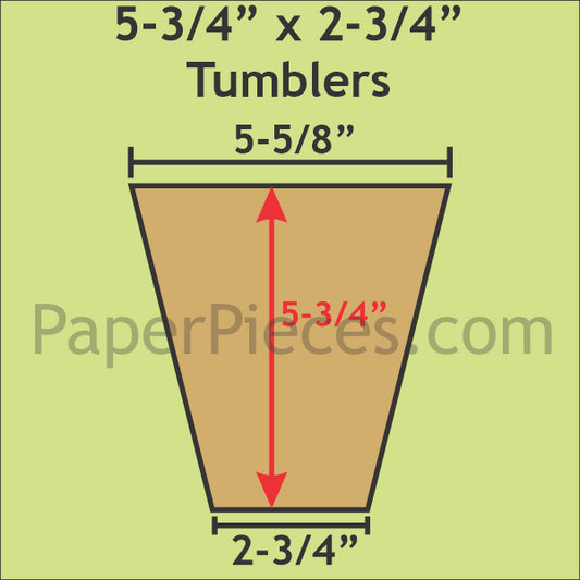 5-3/4" x 2-3/4" Tumbler