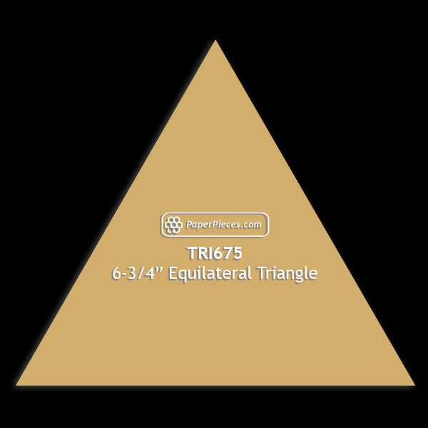 6-3/4" Equilateral Triangle