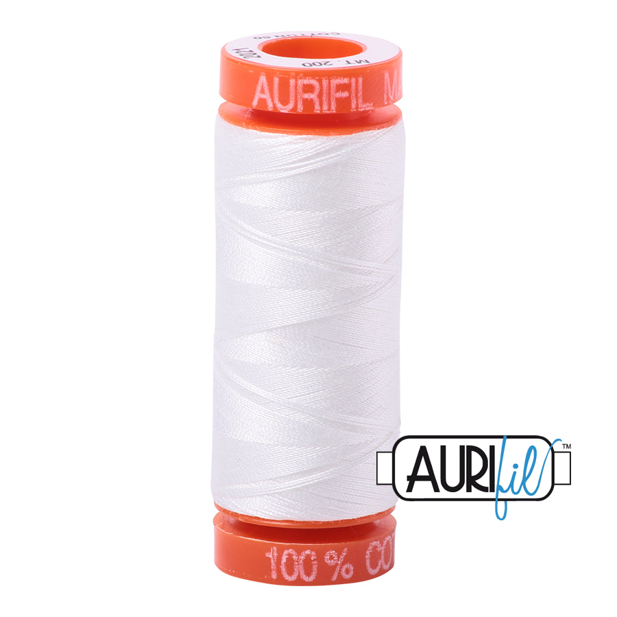 Aurifil #2021 Natural White 50 Wt