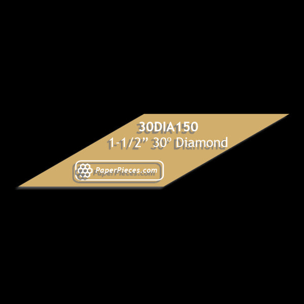 1-1/2" 30 Degree Diamond
