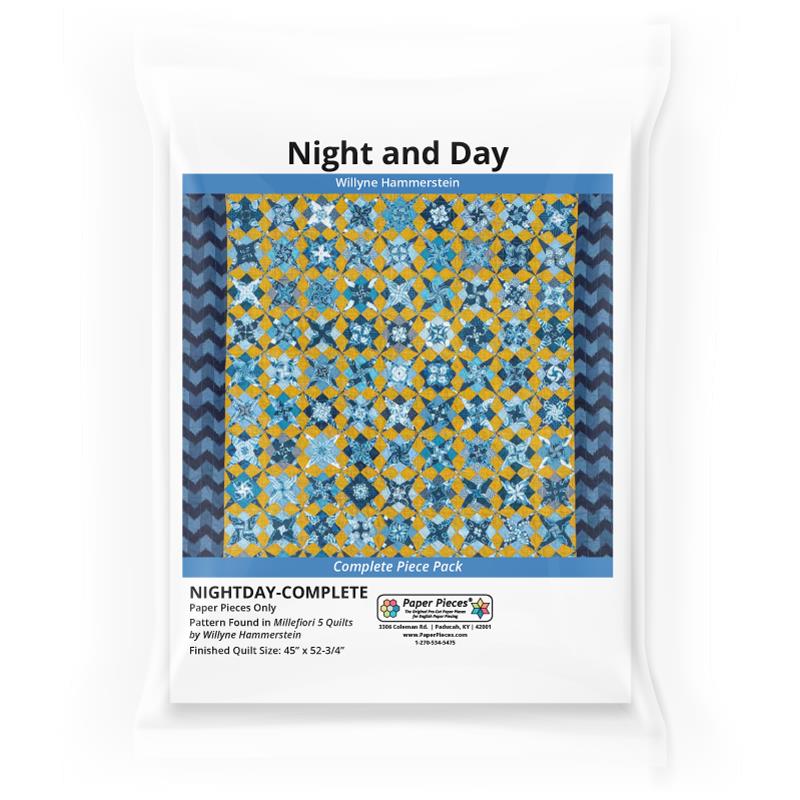 Night and Day from Millefiori Quilts 5 by Willyne Hammerstein