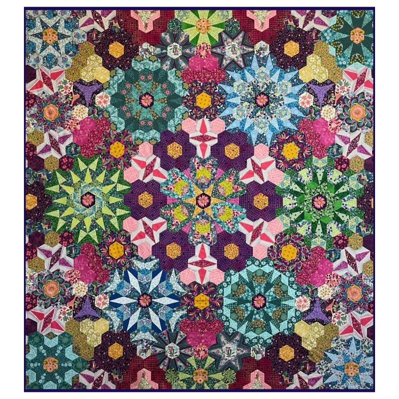 Galaxy Blooms by Darty Kite Co