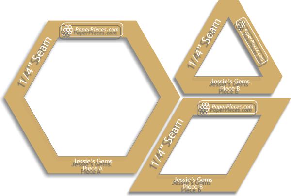 Jessie's Gems by Paper Pieces®