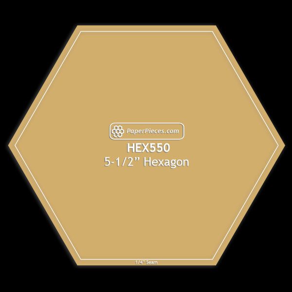 5-1/2" Hexagon