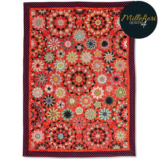 The Swinging Old Lady found in Millefiori Quilts 4 by Willyne Hammerstein