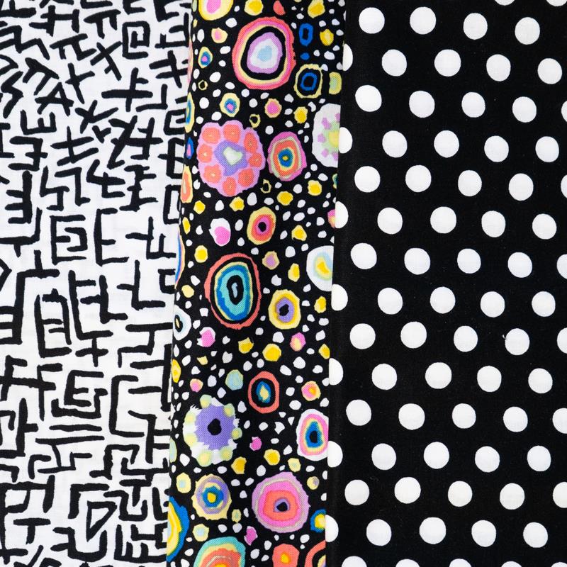 PRE-ORDER: Contrast Fanfare by Kaffe Fassett and Paper Pieces® Bundle | FREE Acrylic Template Set