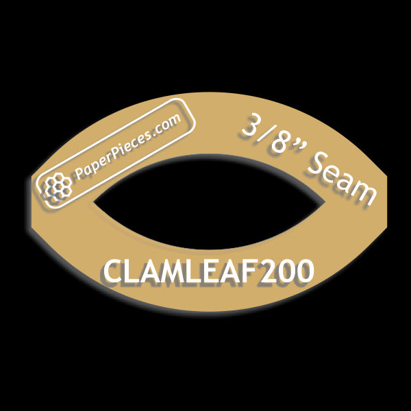2" Clam Leaf