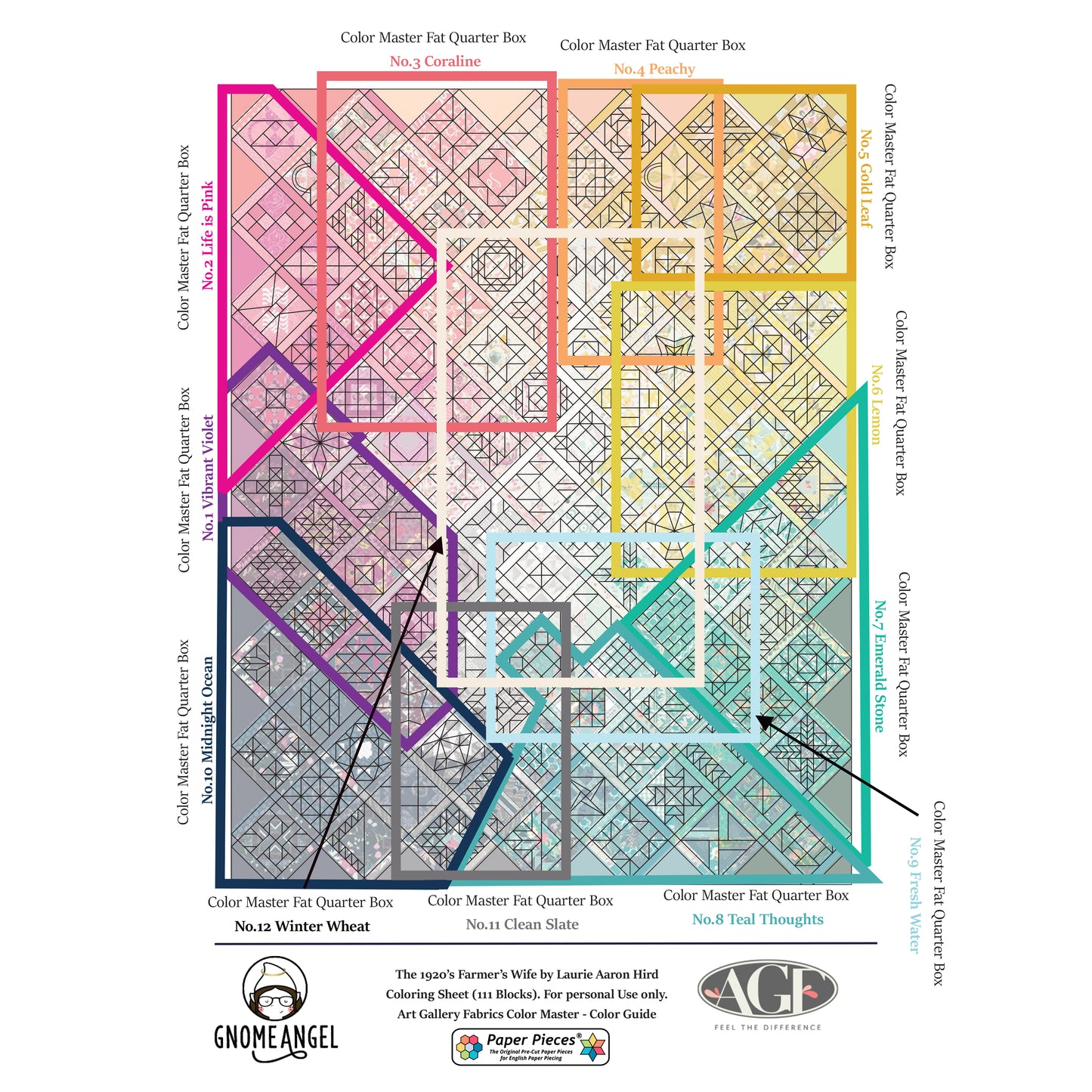 Farmers Wife Coloring Guide (FREE PDF Download)